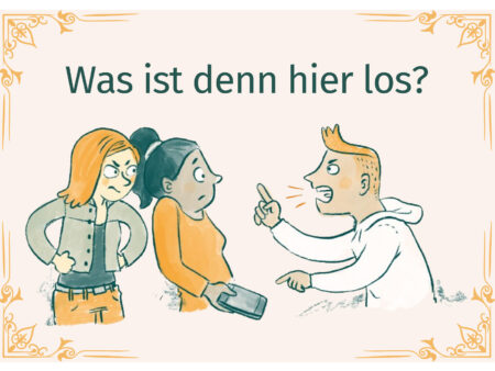 Bystander Postkarte