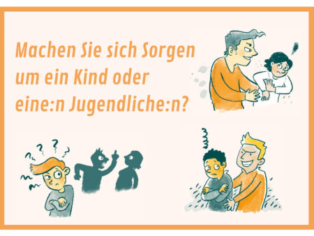 Bezugspersonen Postkarte